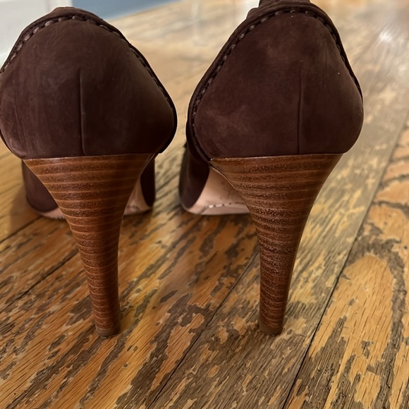 Vintage Celine tassel heels - chocolate brown suede - Picture 3 of 16